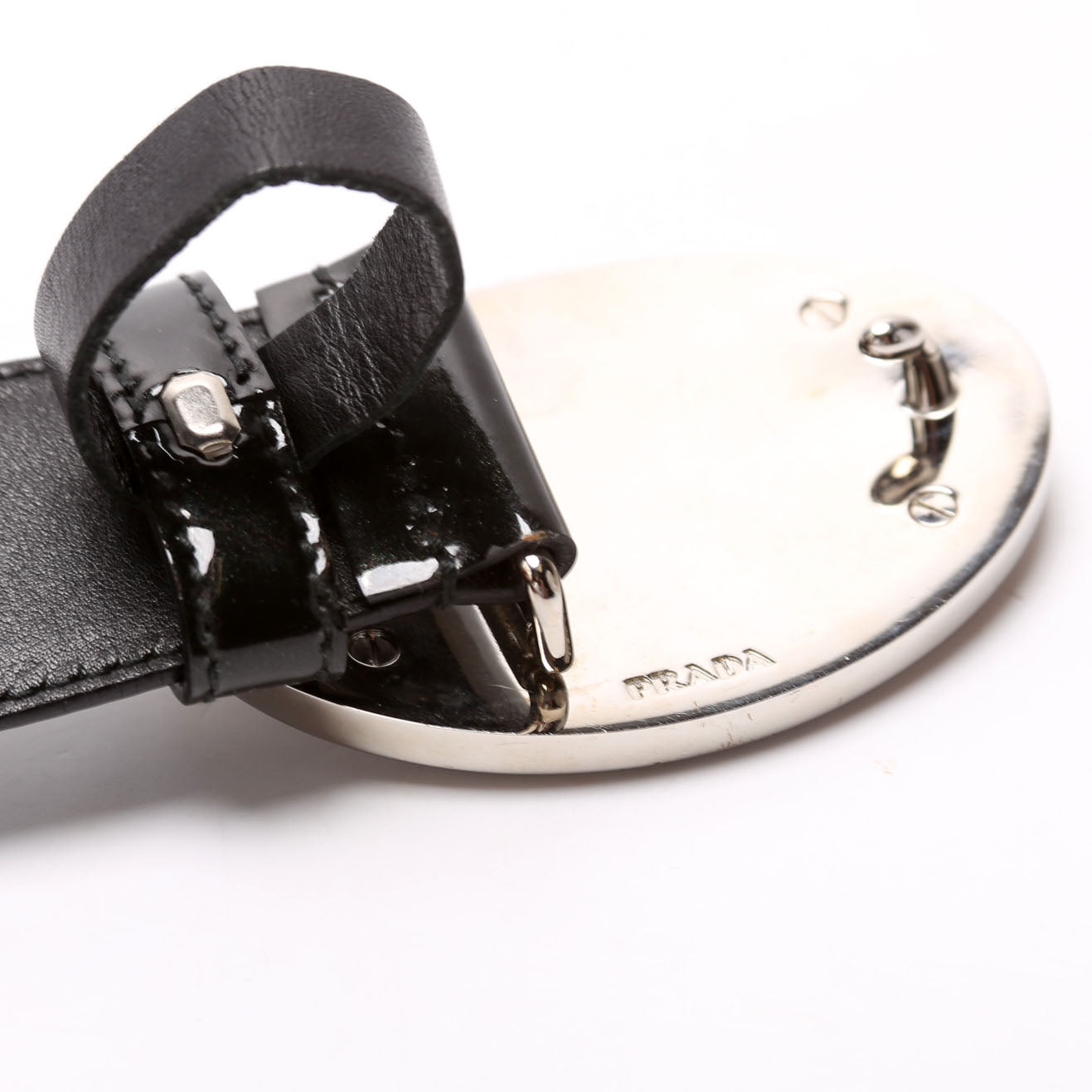 Vintage Patent Belt Size 90/36 Black