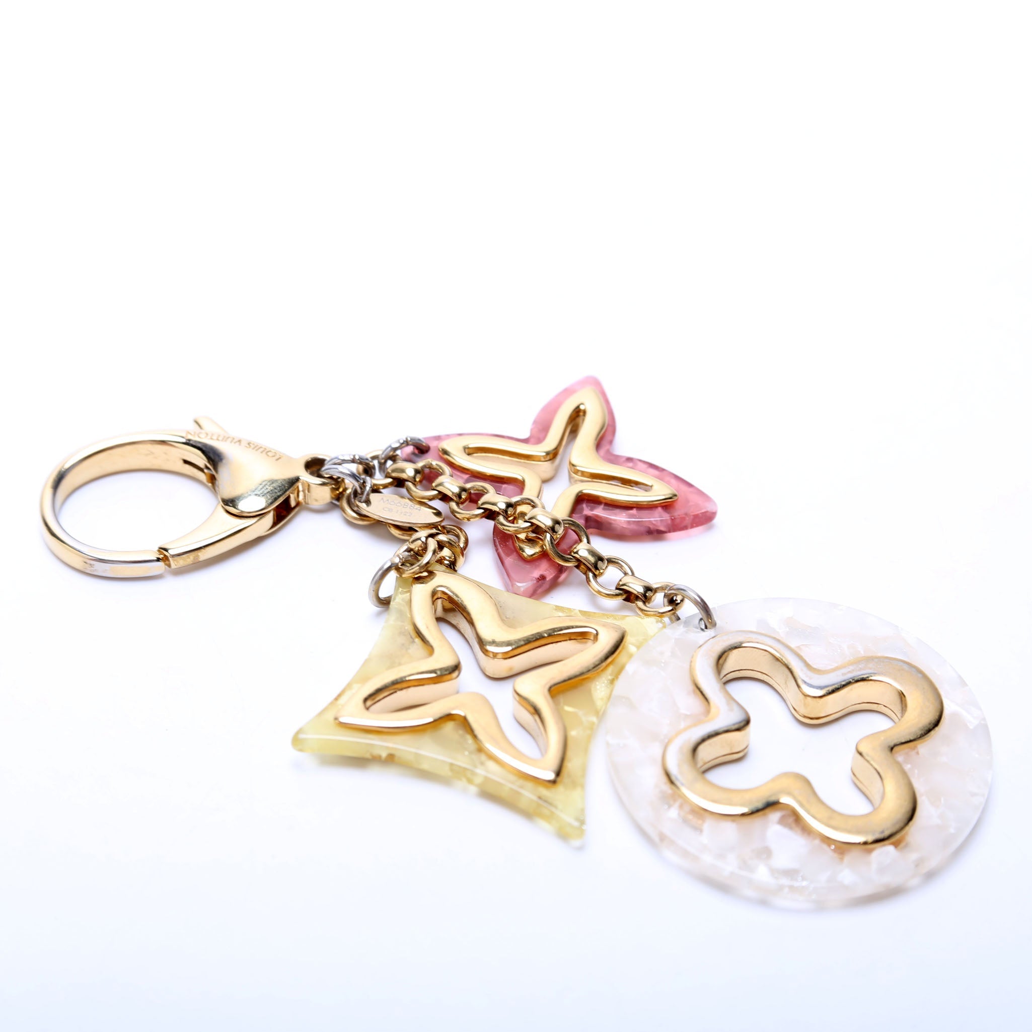 Insolence Bag Charm Gold/Multicolor