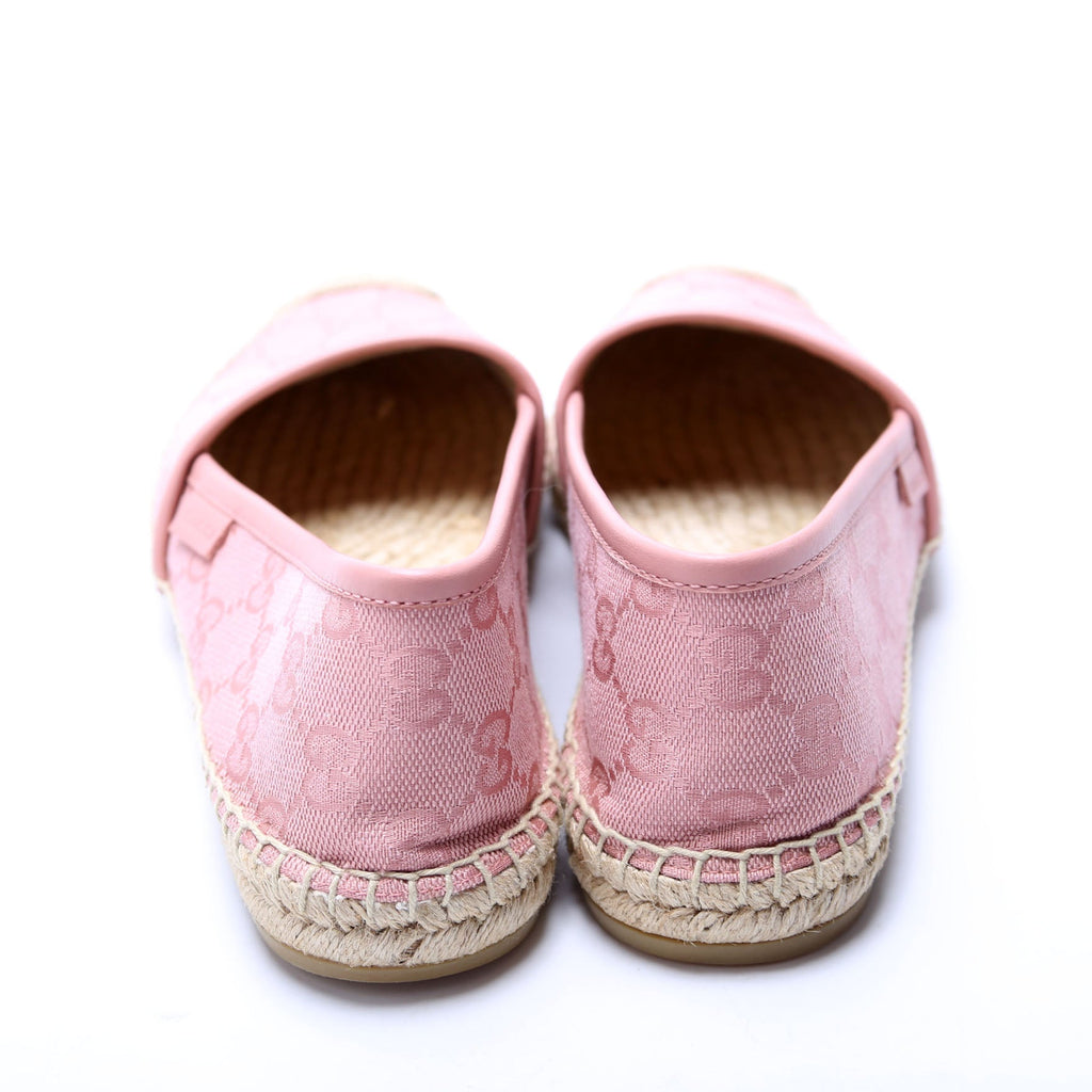 Gucci GG Espadrilles Size 37 Pink