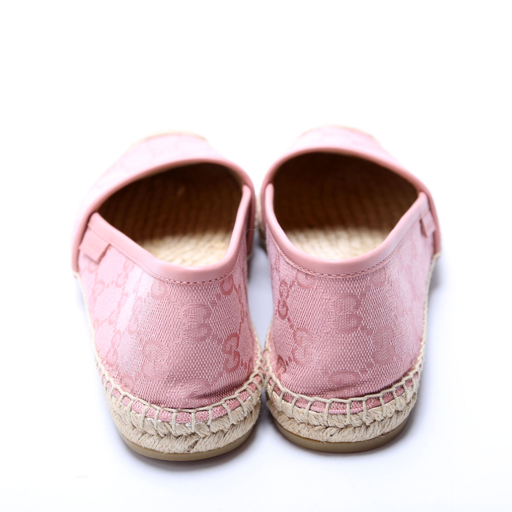 Gucci GG Espadrilles Size 37 Pink