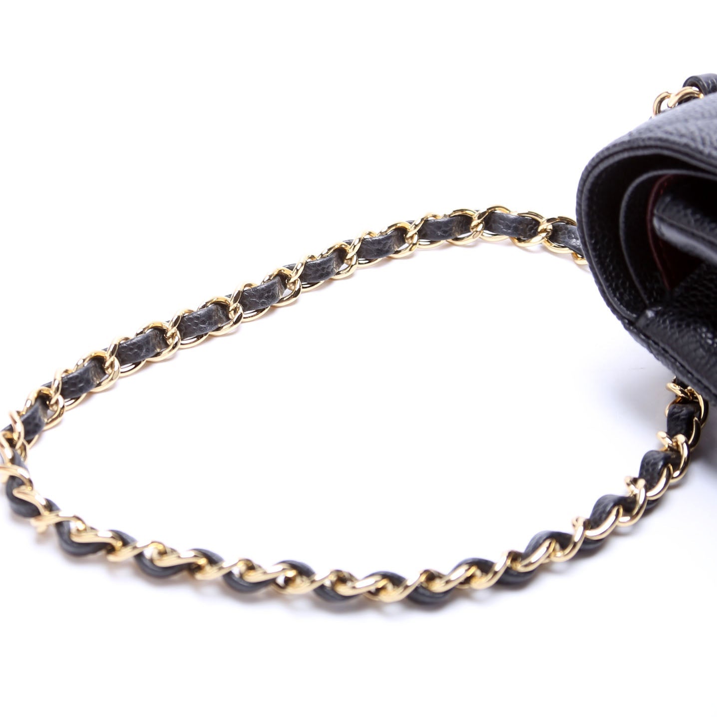 Classic Flap Medium Caviar 14-16M Black