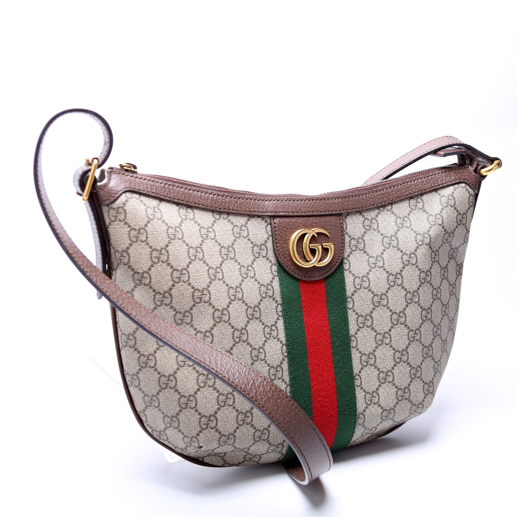 Ophidia GG Supreme Small Shoulder Bag 598125