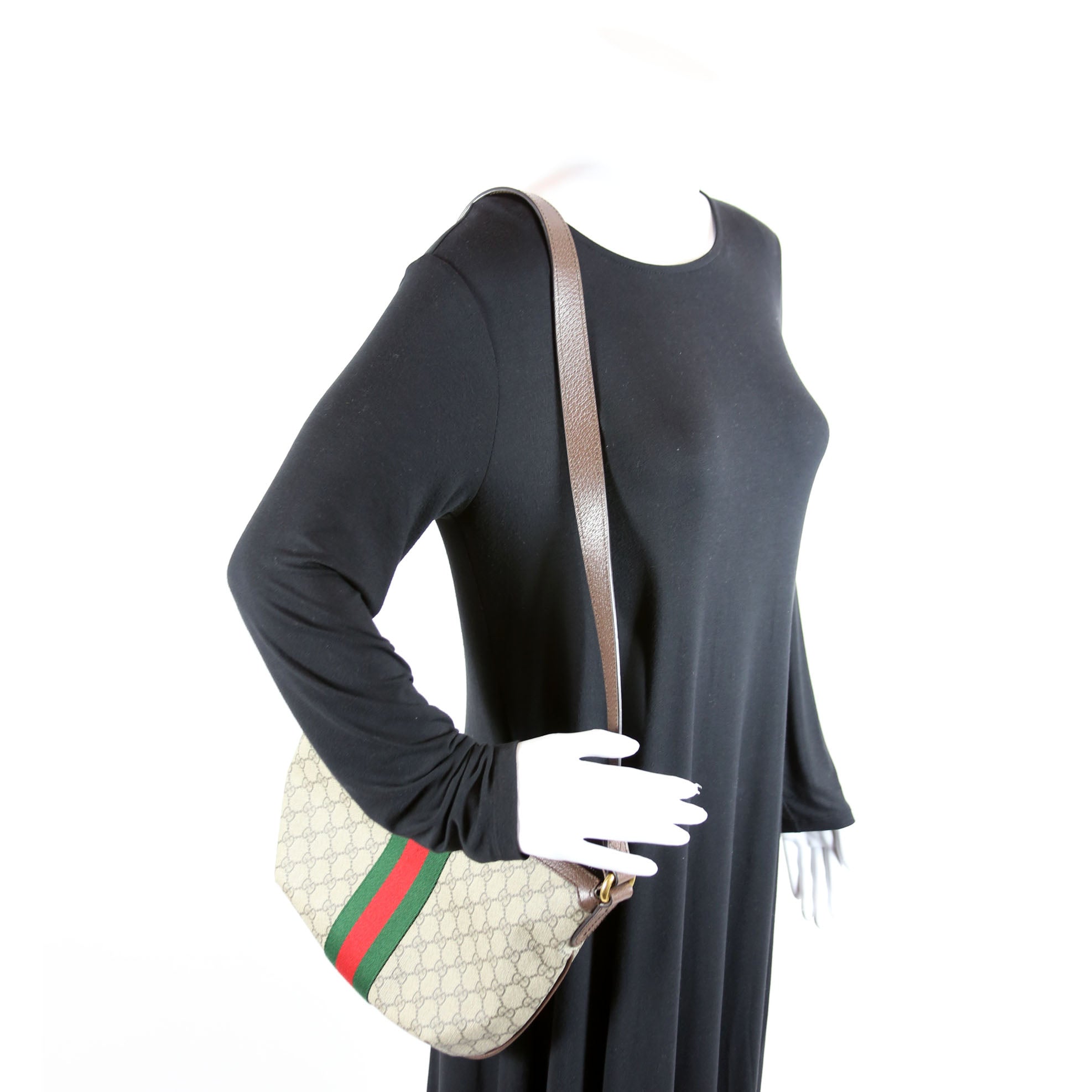 Ophidia GG Supreme Small Shoulder Bag 598125