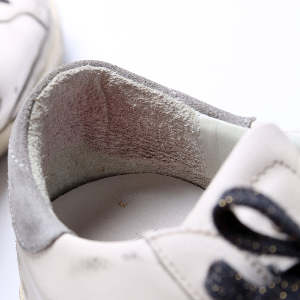 Super Star Sneakers Size 41 White/Burgundy