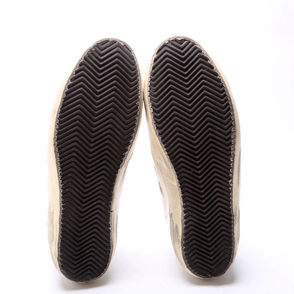 Super Star Sneakers Size 41 White/Burgundy