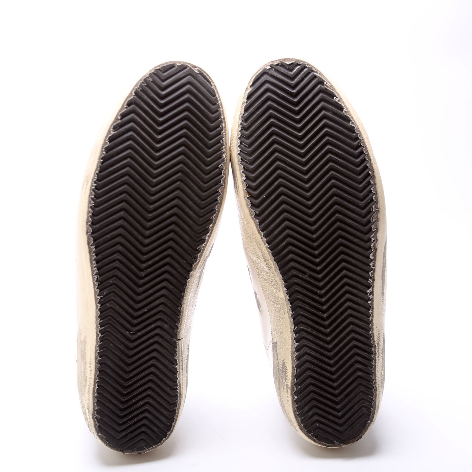 Super Star Sneakers Size 41 White/Burgundy
