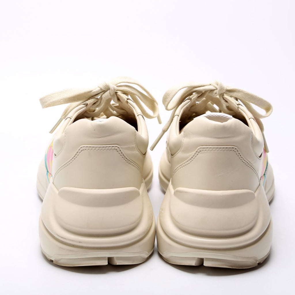 Rhyton Heart Sneakers Size 40.5 Cream