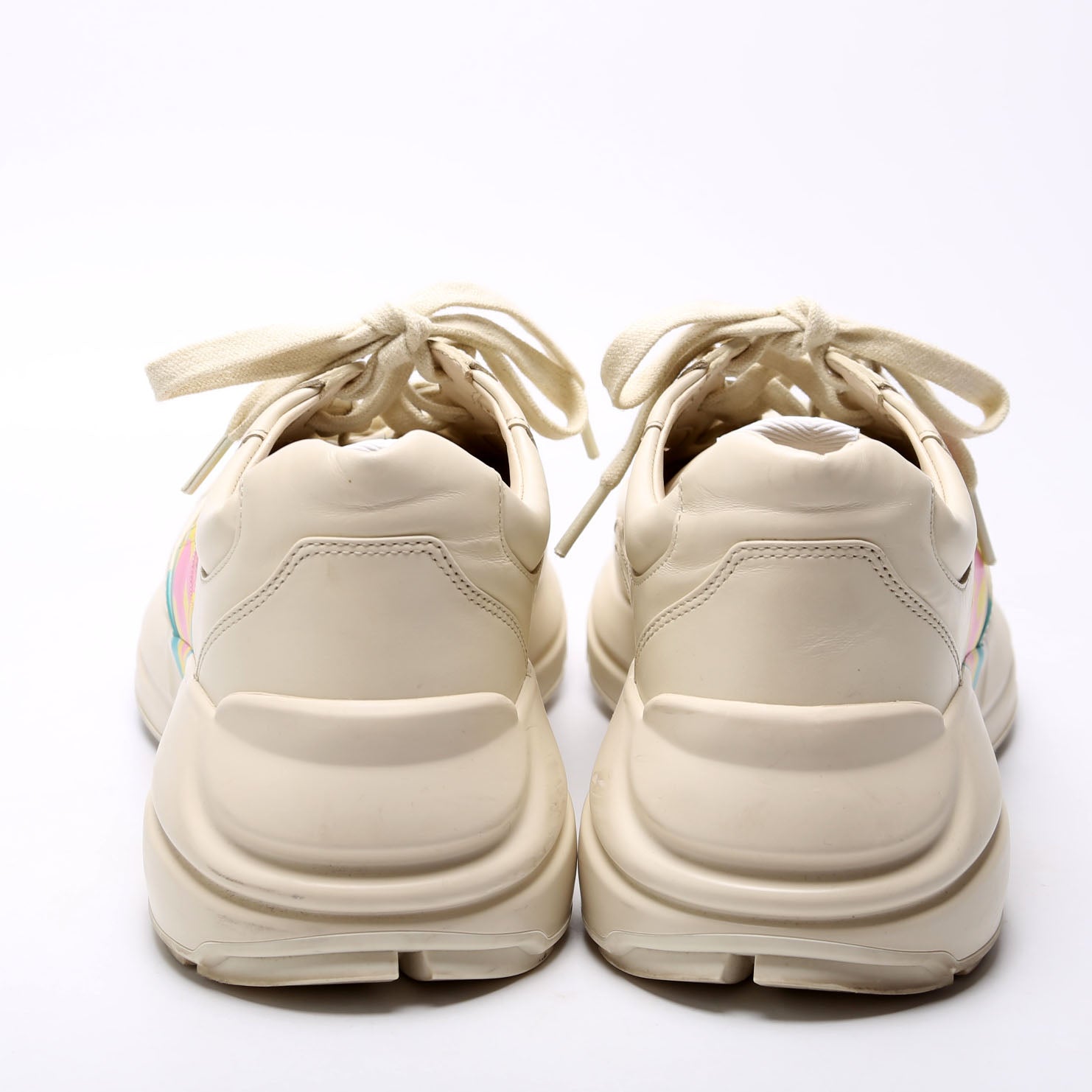 Rhyton Heart Sneakers Size 40.5 Cream