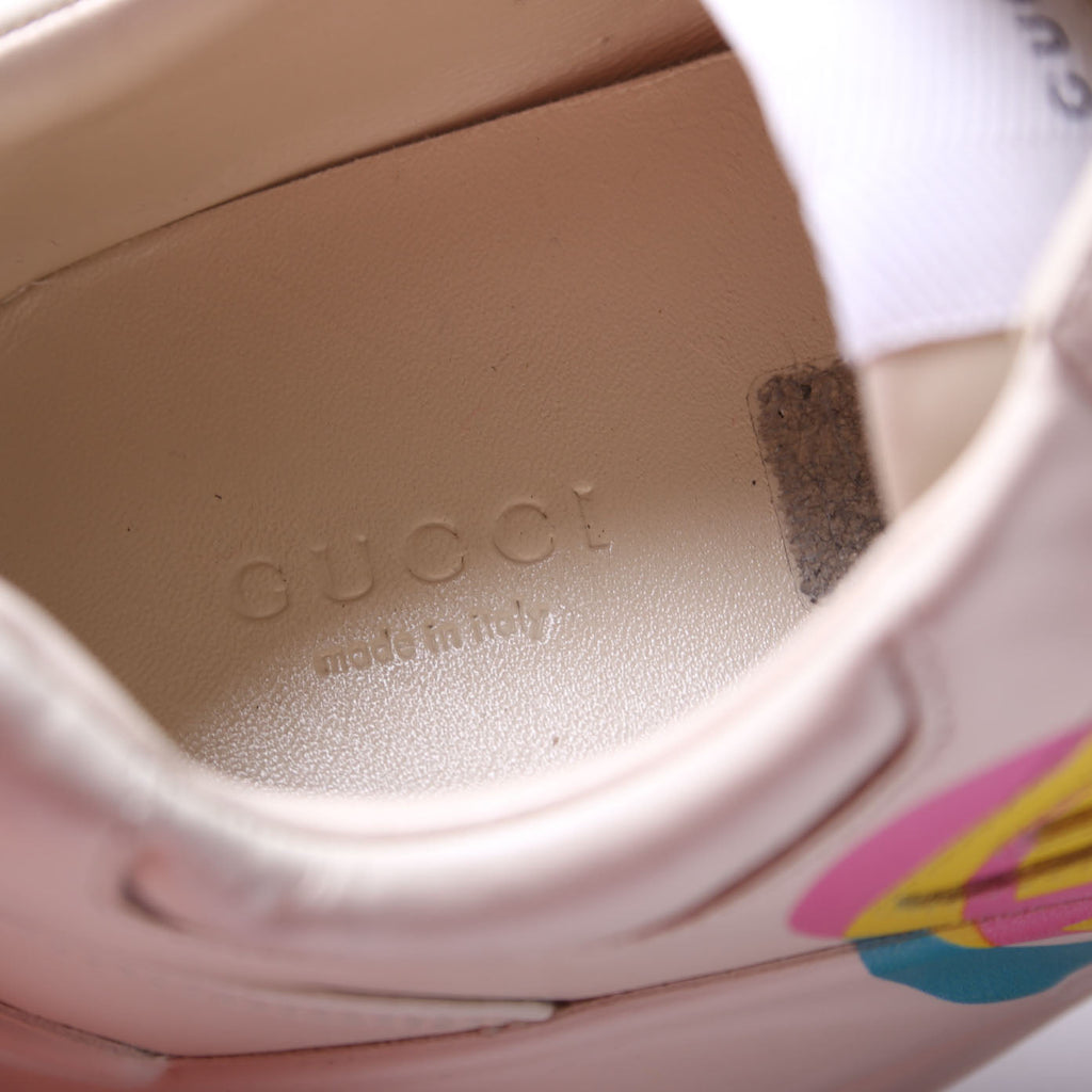 Rhyton Heart Sneakers Size 40.5 Cream