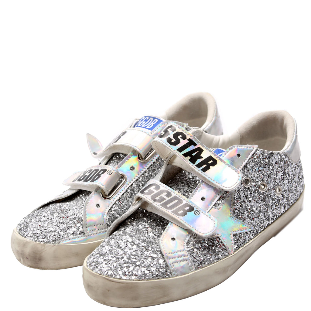 Old School Sneakers Size 38 Silver