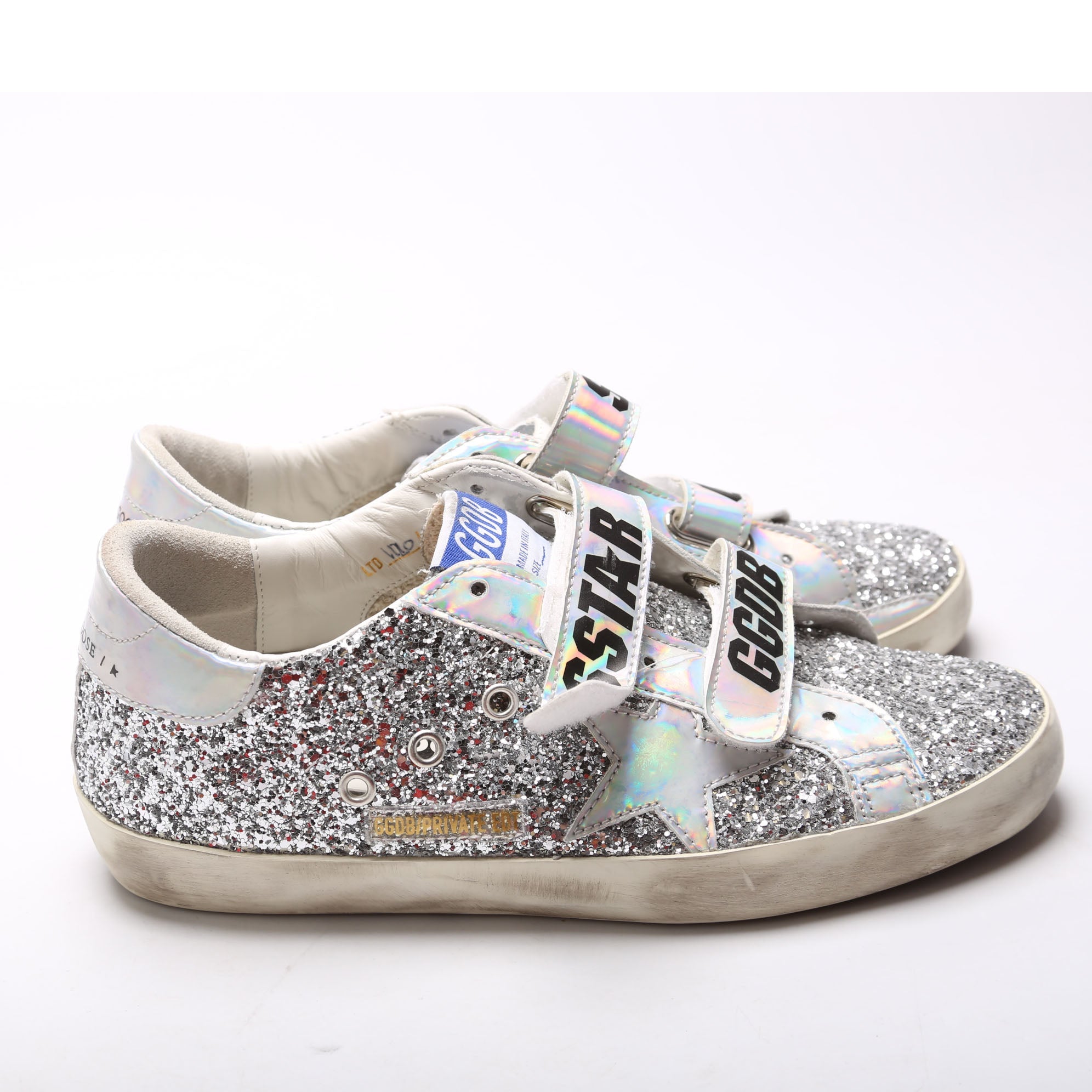 Old School Sneakers Size 38 Silver