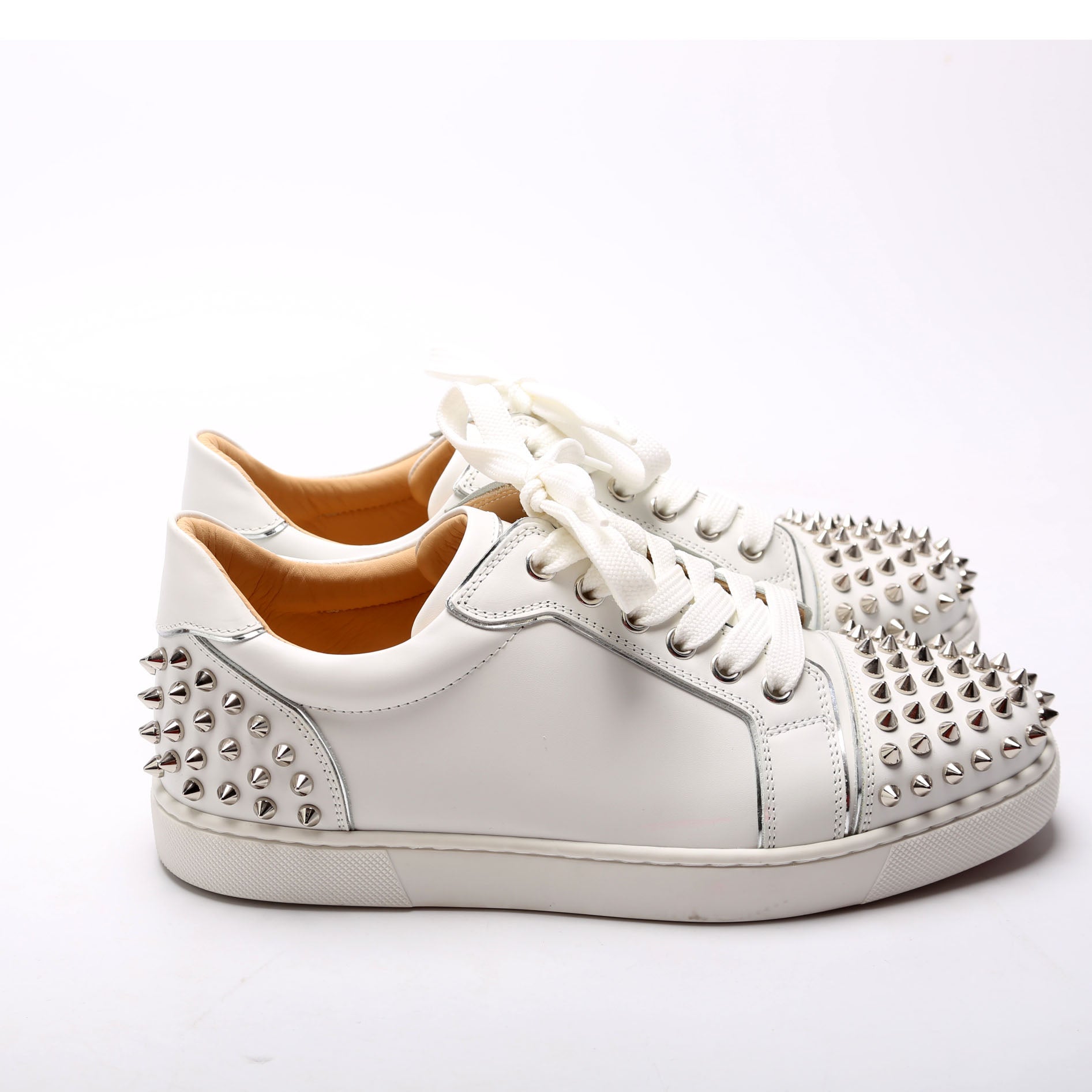 Vieira 2 Spiked Sneakers Size 38 White