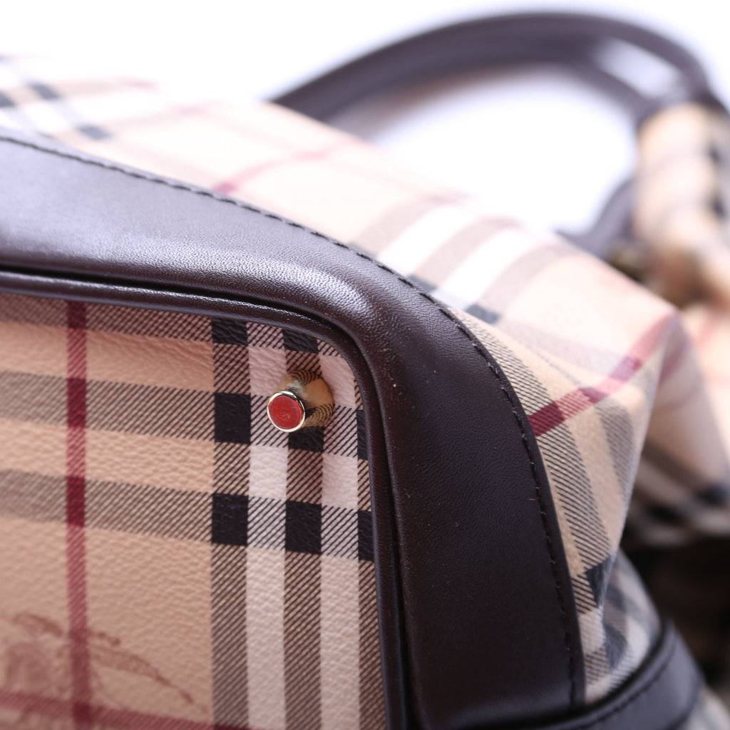 Goldertone Haymarket Tote