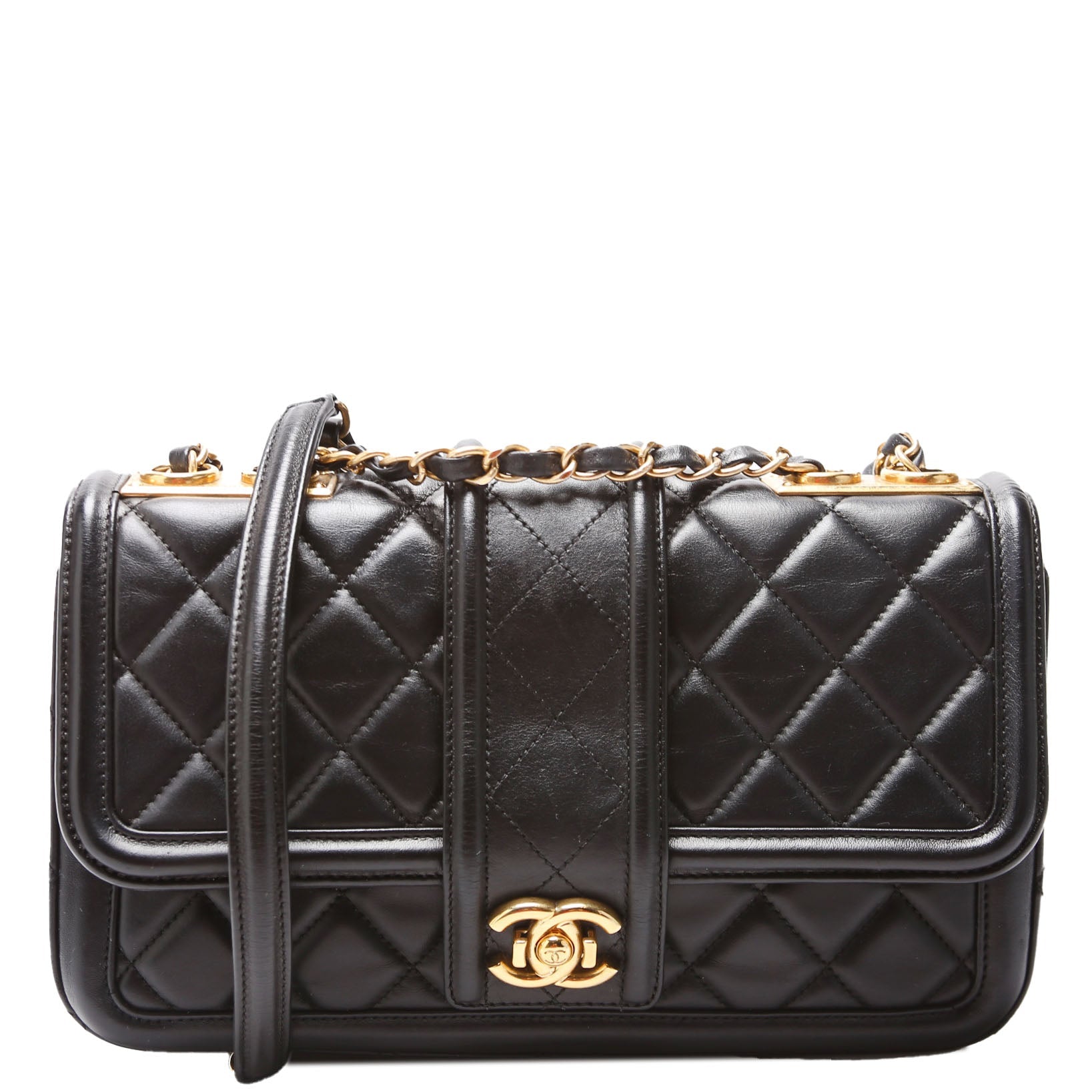 Elegant CC Medium Flap Lambskin 21M