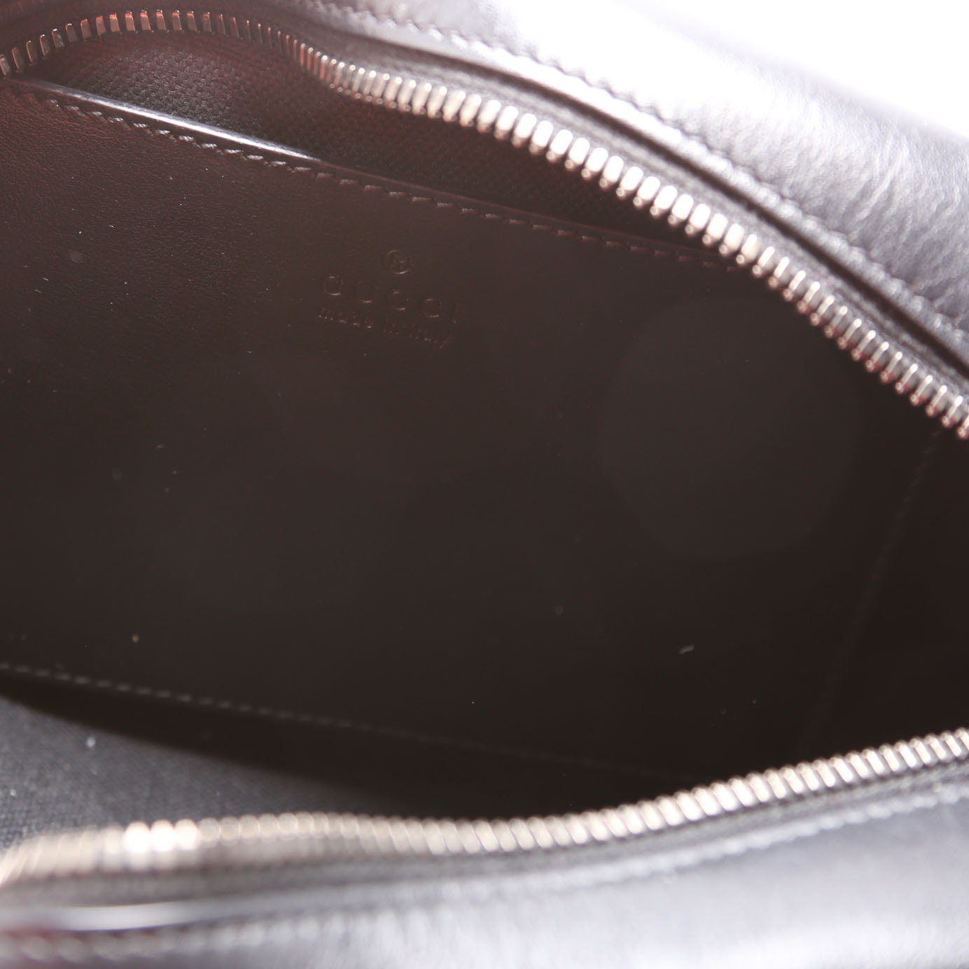 447632 Marmont Small Leather Camera Black