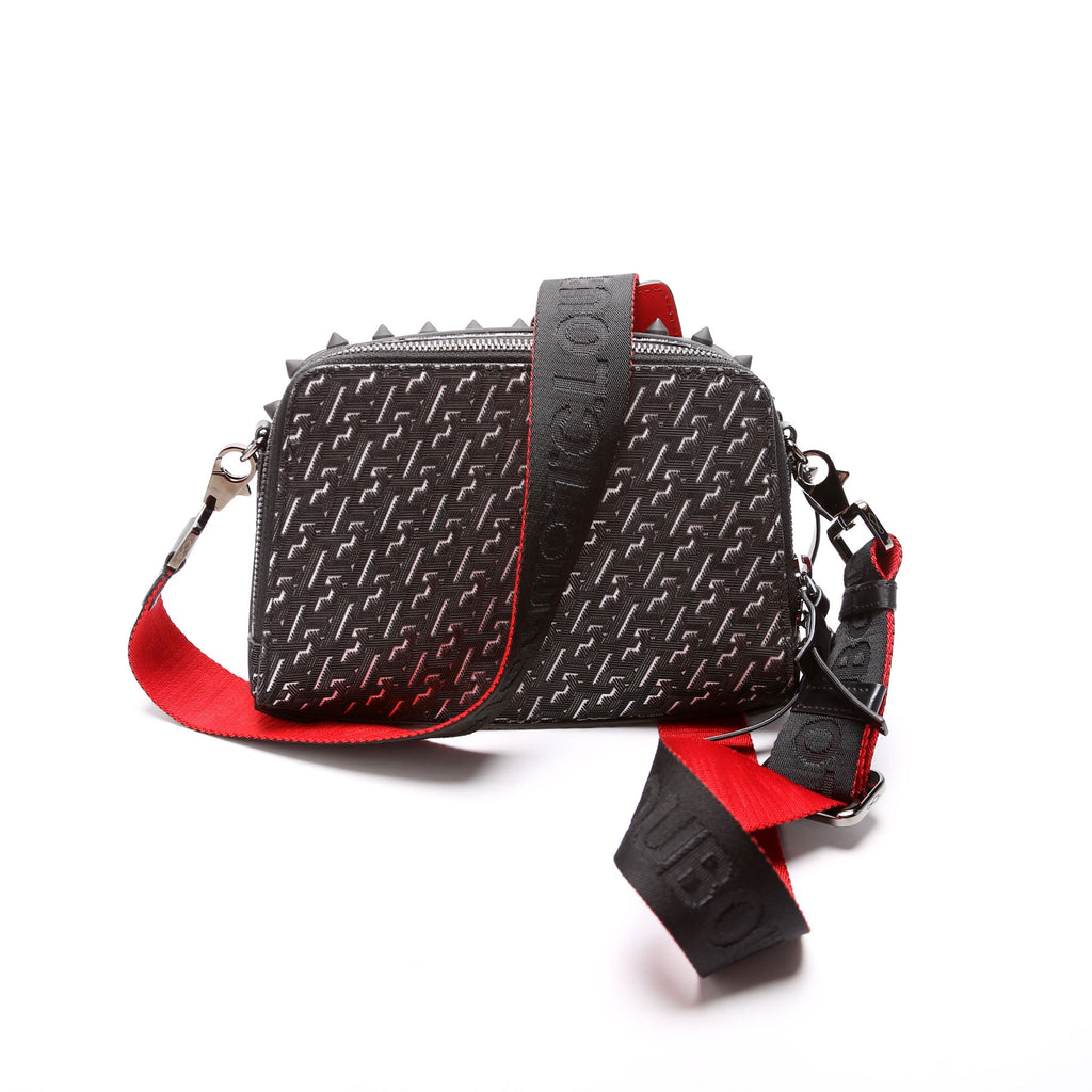 Loubitown Techno Mono Logo Shoulder Bag