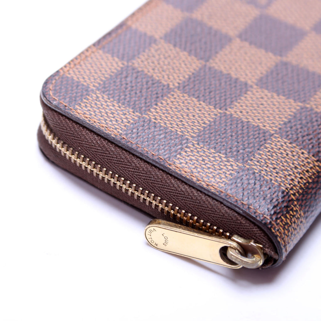 Zippy Coin Purse Damier Ebene Brown