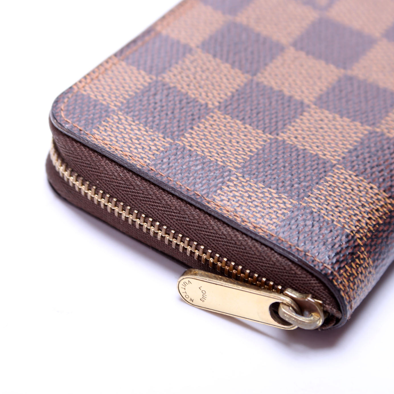 Zippy Coin Purse Damier Ebene Brown