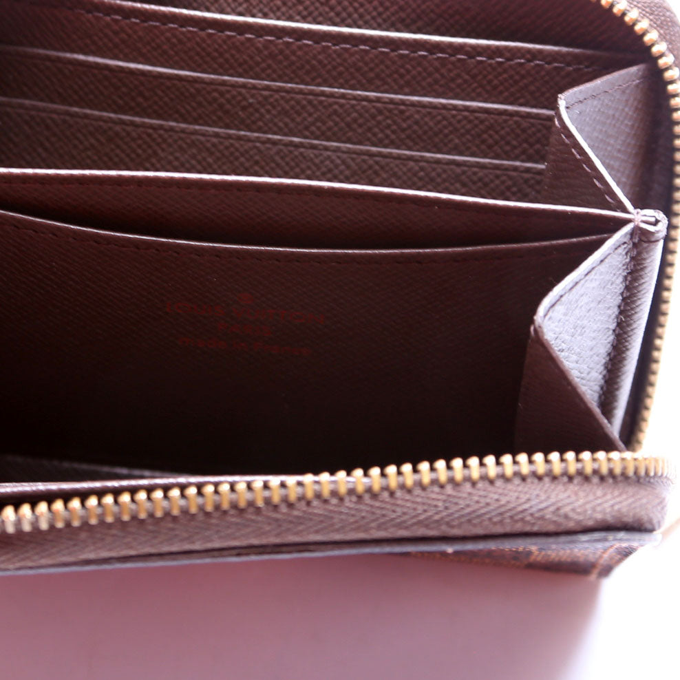 Zippy Coin Purse Damier Ebene Brown