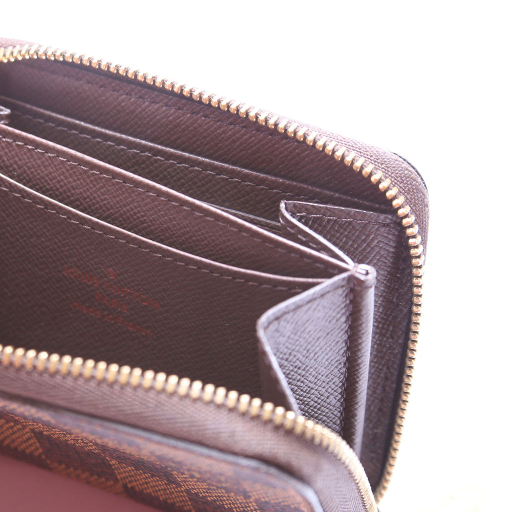 Zippy Coin Purse Damier Ebene Brown