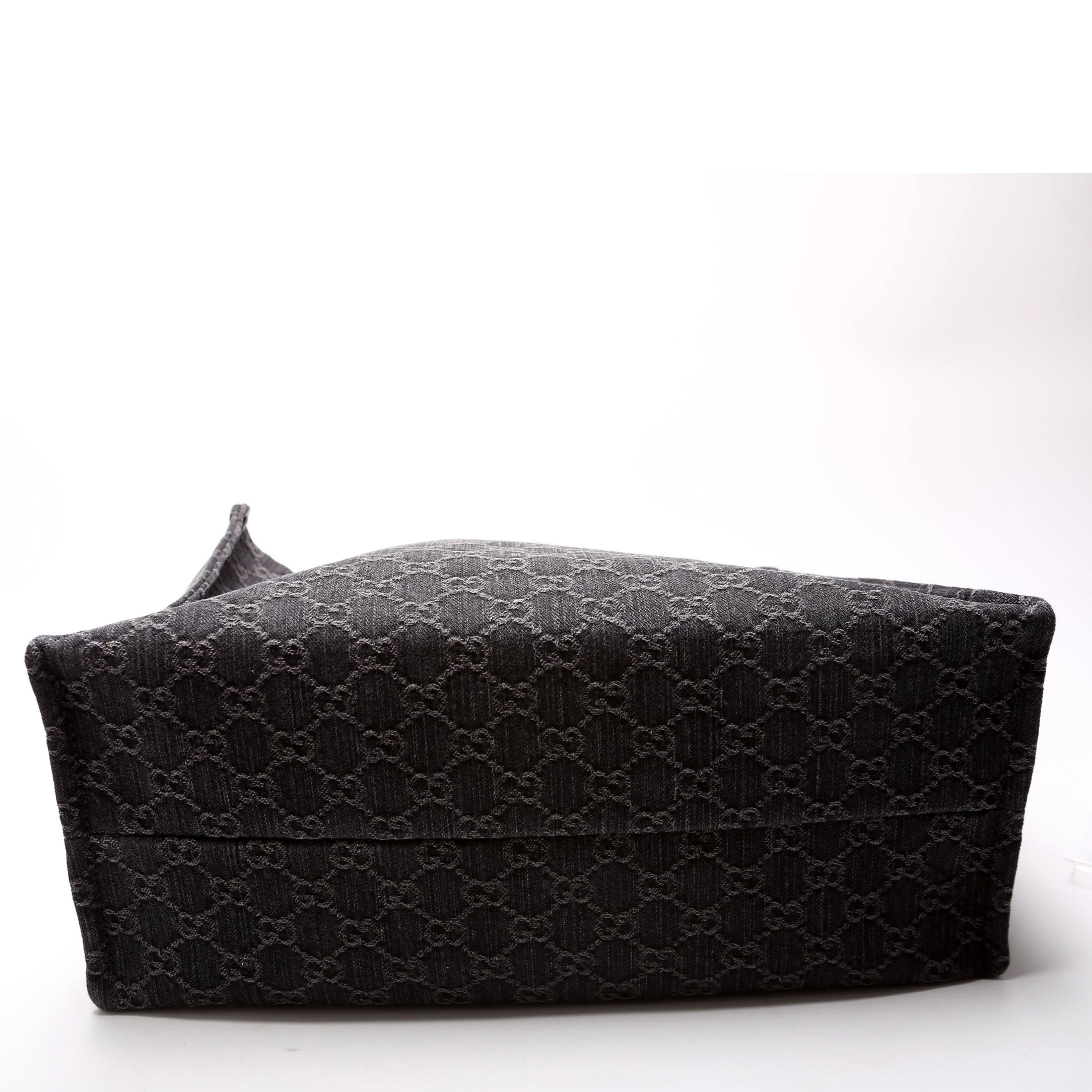 772176 Summer Tote Large Denim Black