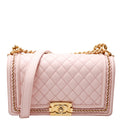 Boy Flap Medium Chain Detail 24M Pink