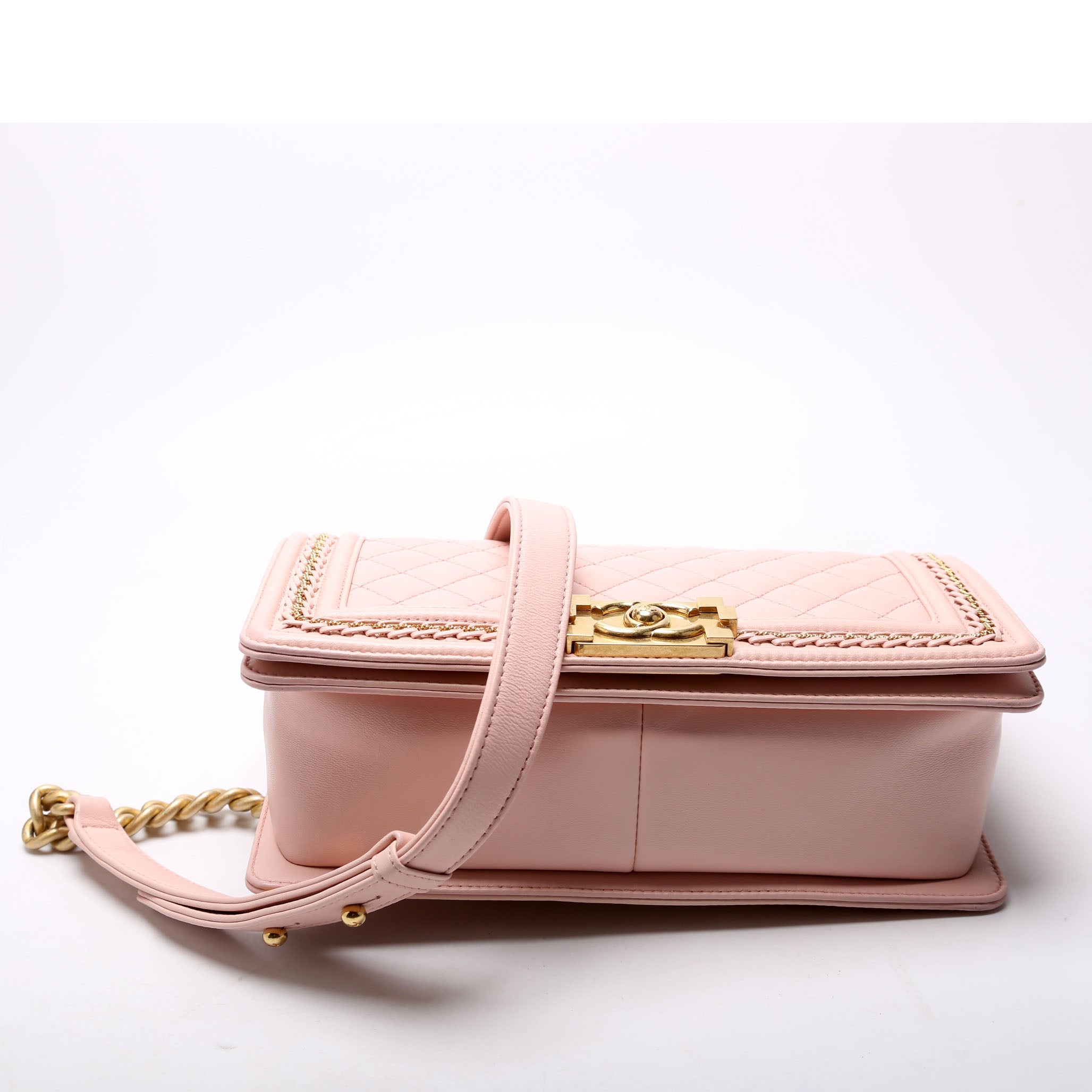 Boy Flap Medium Chain Detail 24M Pink