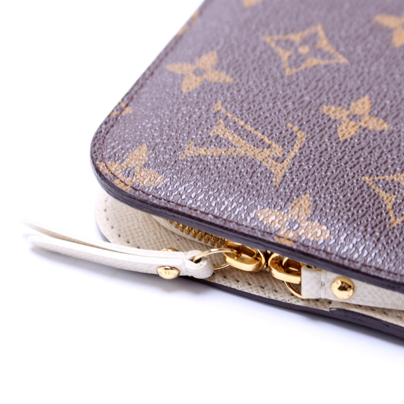 Insolite Wallet Monogram Cream