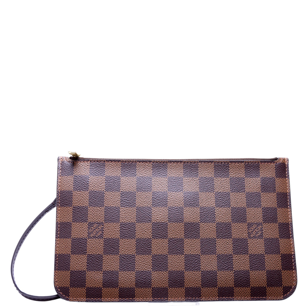 Pochette Only Damier Ebene Neverfull Red