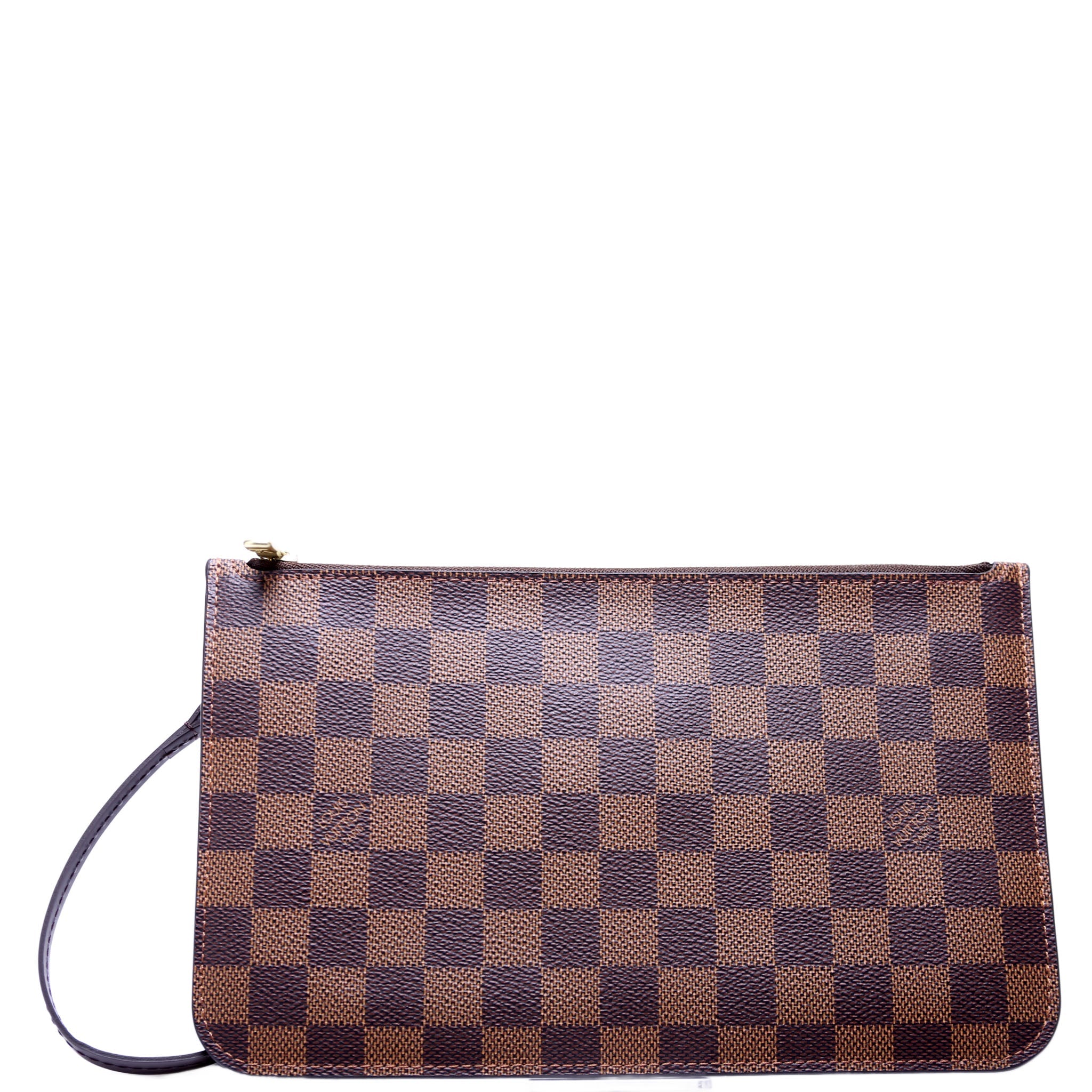 Pochette Only Damier Ebene Neverfull Red