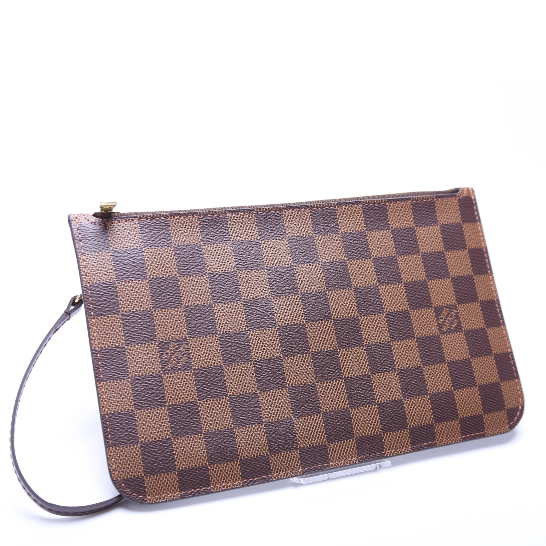 Pochette Only Damier Ebene Neverfull Red