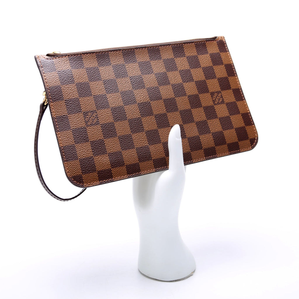 Pochette Only Damier Ebene Neverfull Red