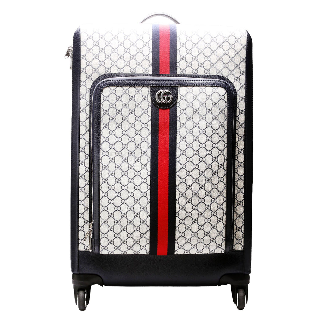 Gucci 693574 GG Supreme Large Savoy Trolley