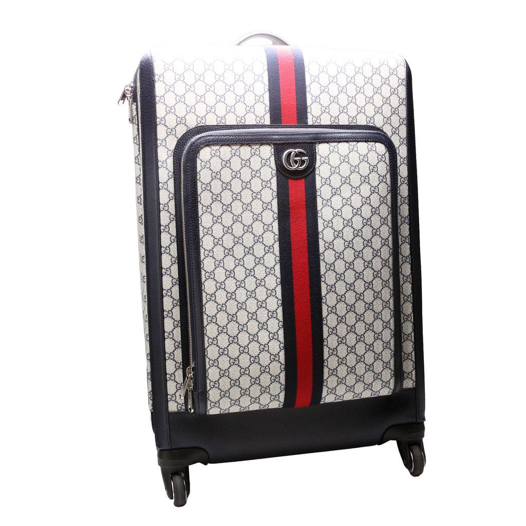 Gucci 693574 GG Supreme Large Savoy Trolley