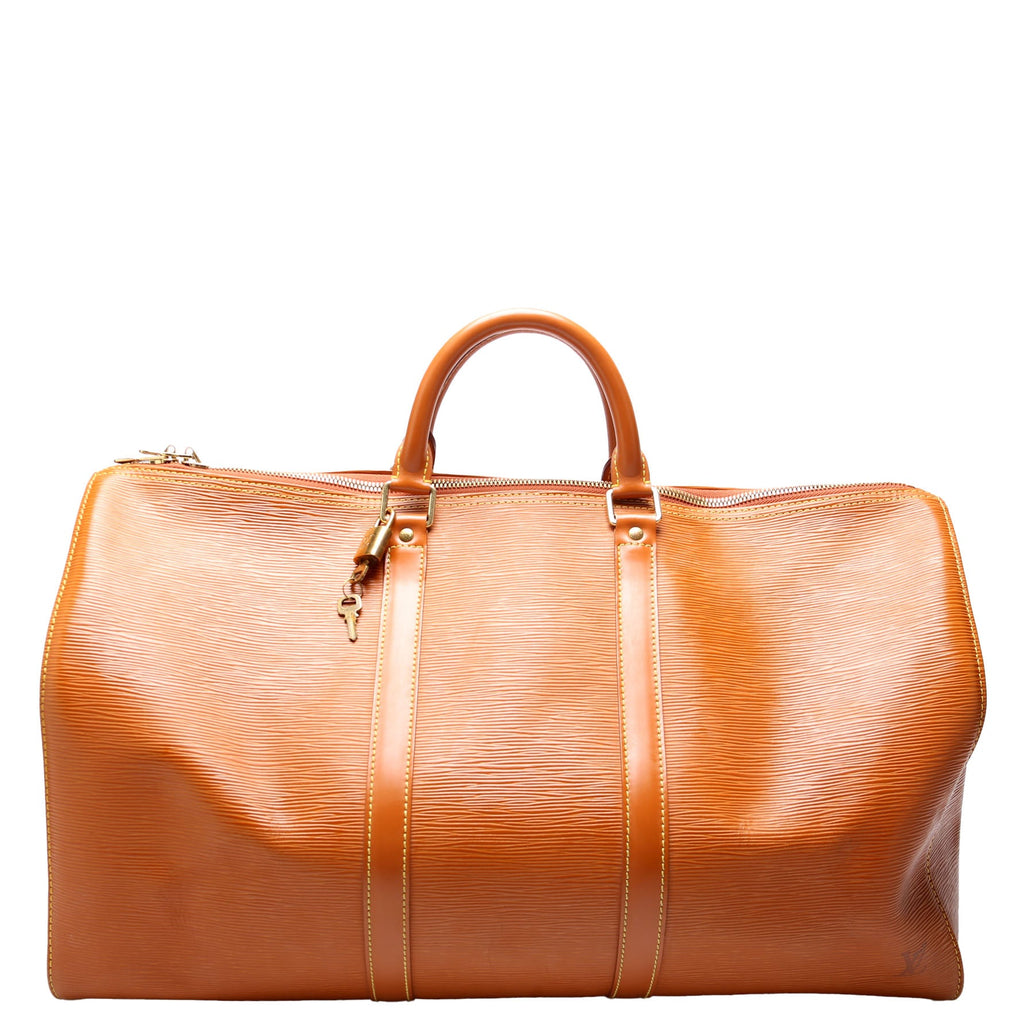Keepall 50 Epi Cognac