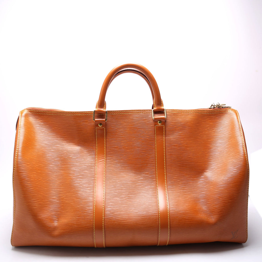 Keepall 50 Epi Cognac