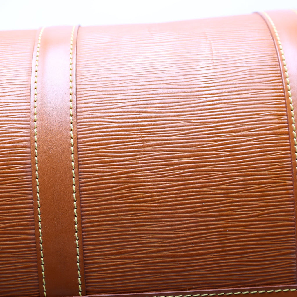 Keepall 50 Epi Cognac