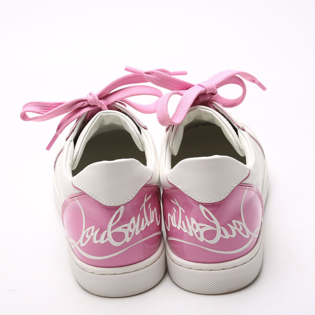 Fun Vieira Flat Sneakers Size 38 White/Pink