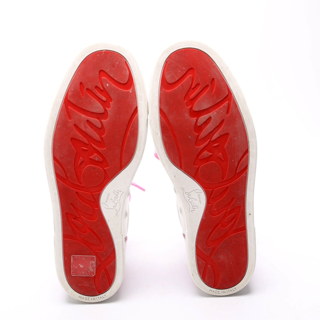 Fun Vieira Flat Sneakers Size 38 White/Pink