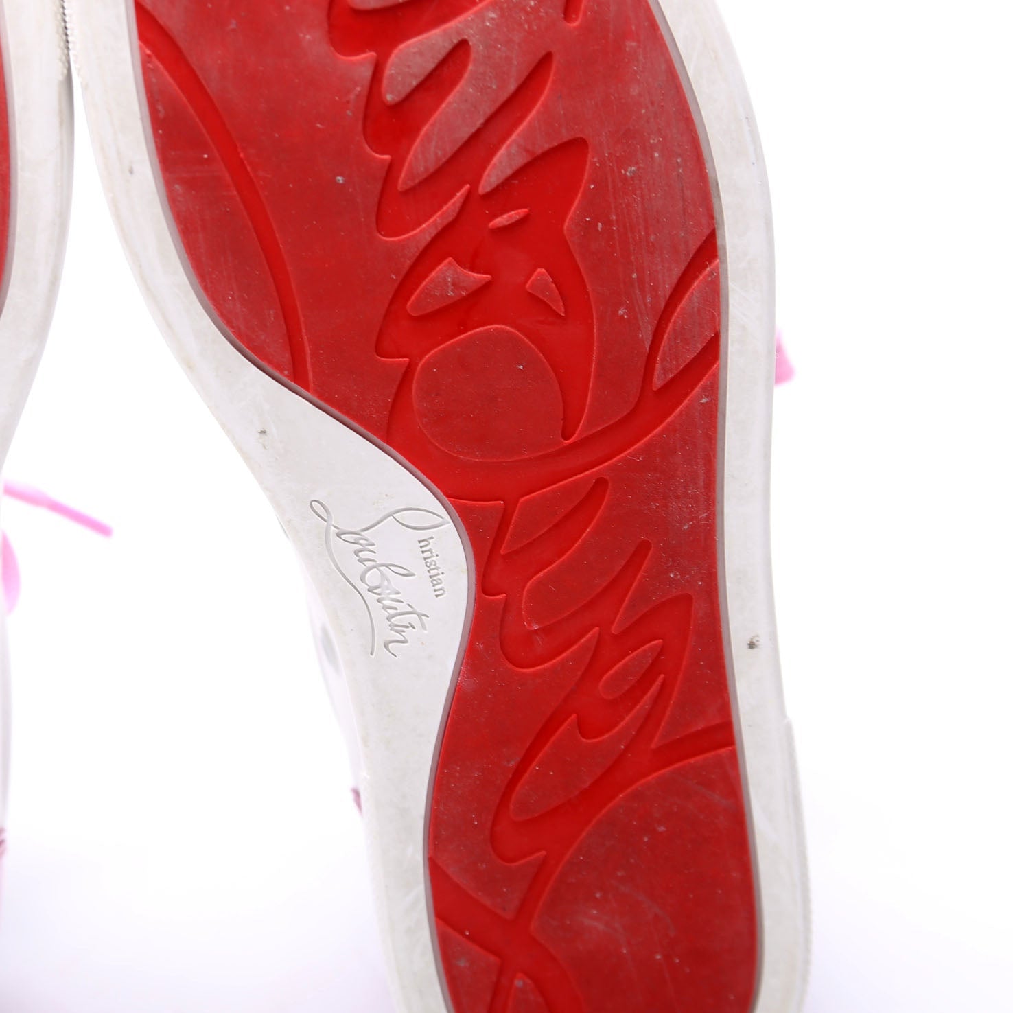 Fun Vieira Flat Sneakers Size 38 White/Pink