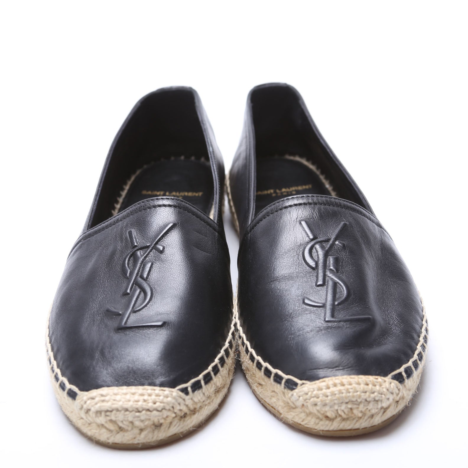 Logo Espadrilles Size 38 Black