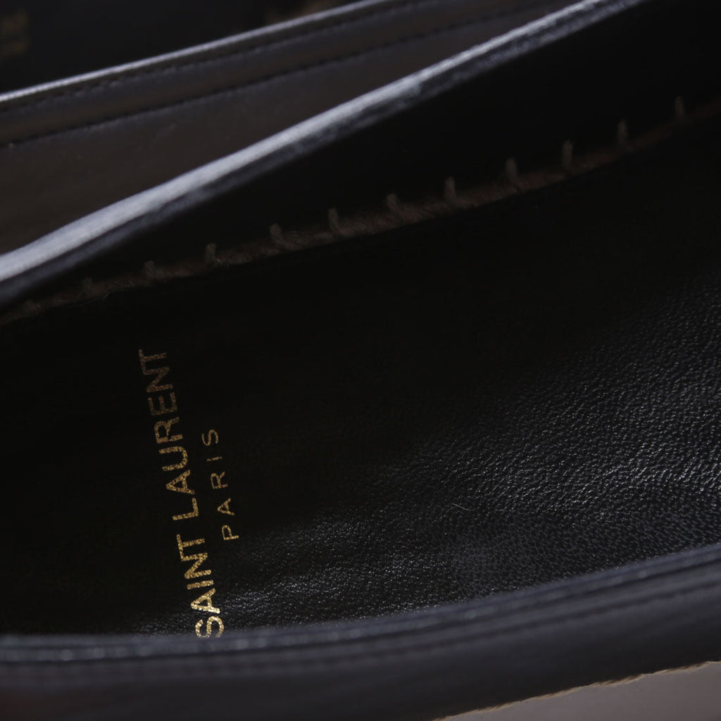 Logo Espadrilles Size 38 Black
