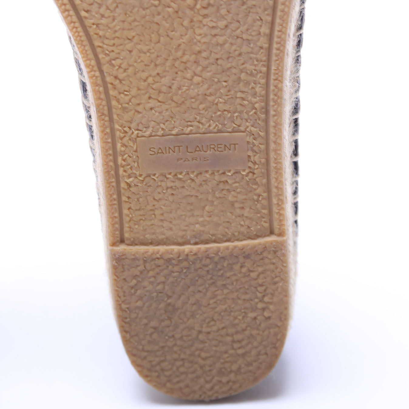 Logo Espadrilles Size 38 Black