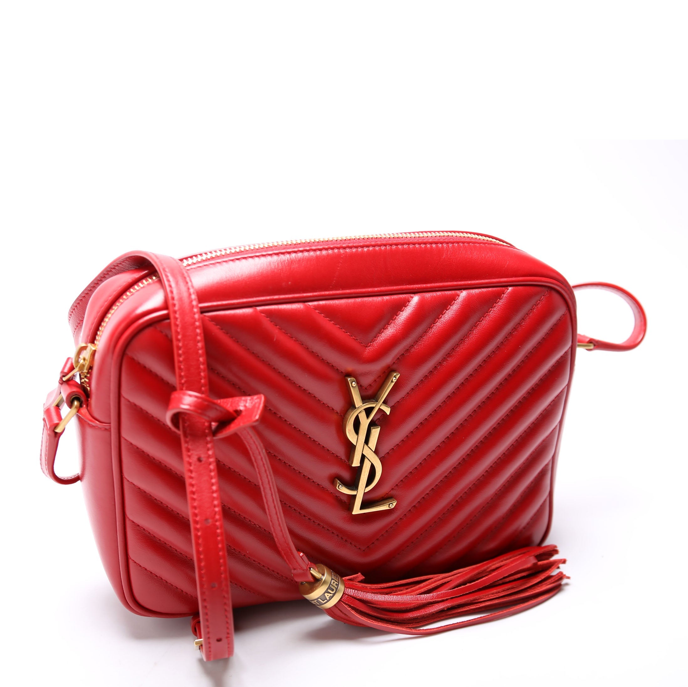 Lou Camera Bag Quilted 612544 Red
