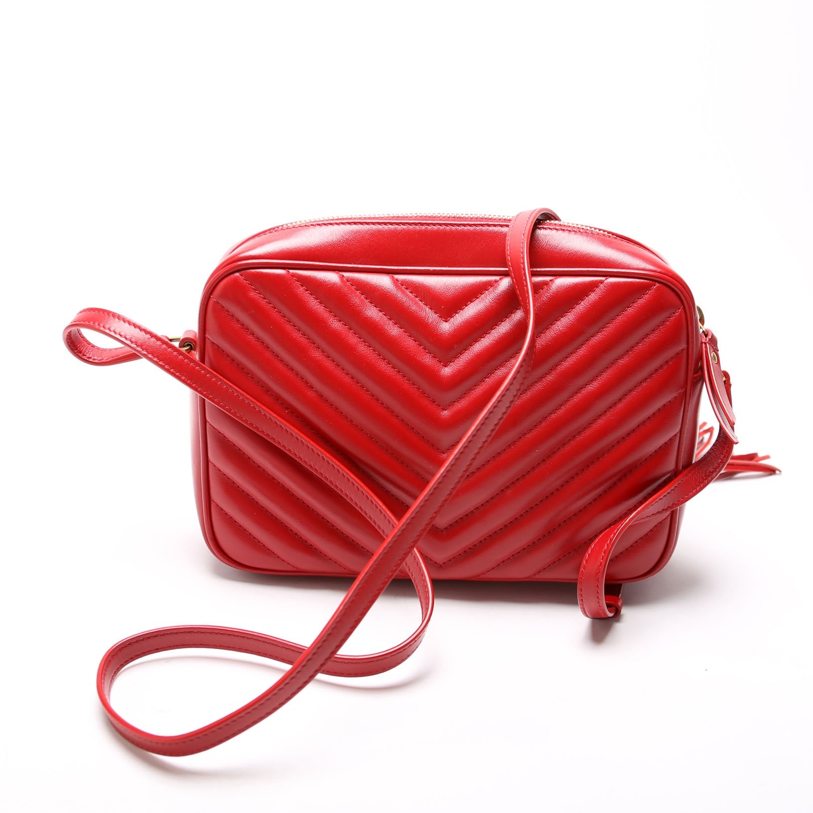 Lou Camera Bag Quilted 612544 Red