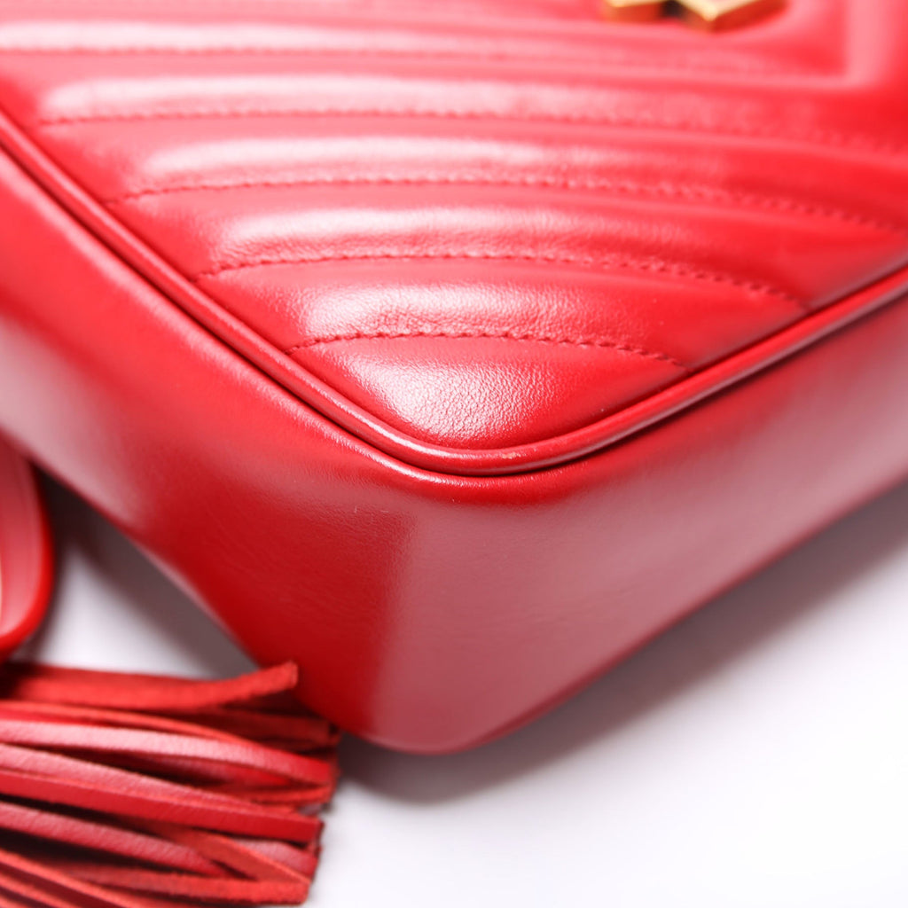 Lou Camera Bag Quilted 612544 Red