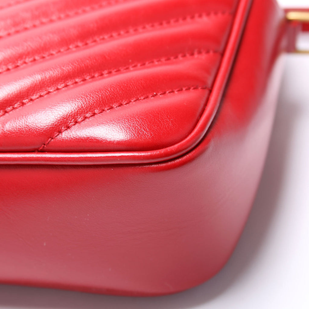 Lou Camera Bag Quilted 612544 Red