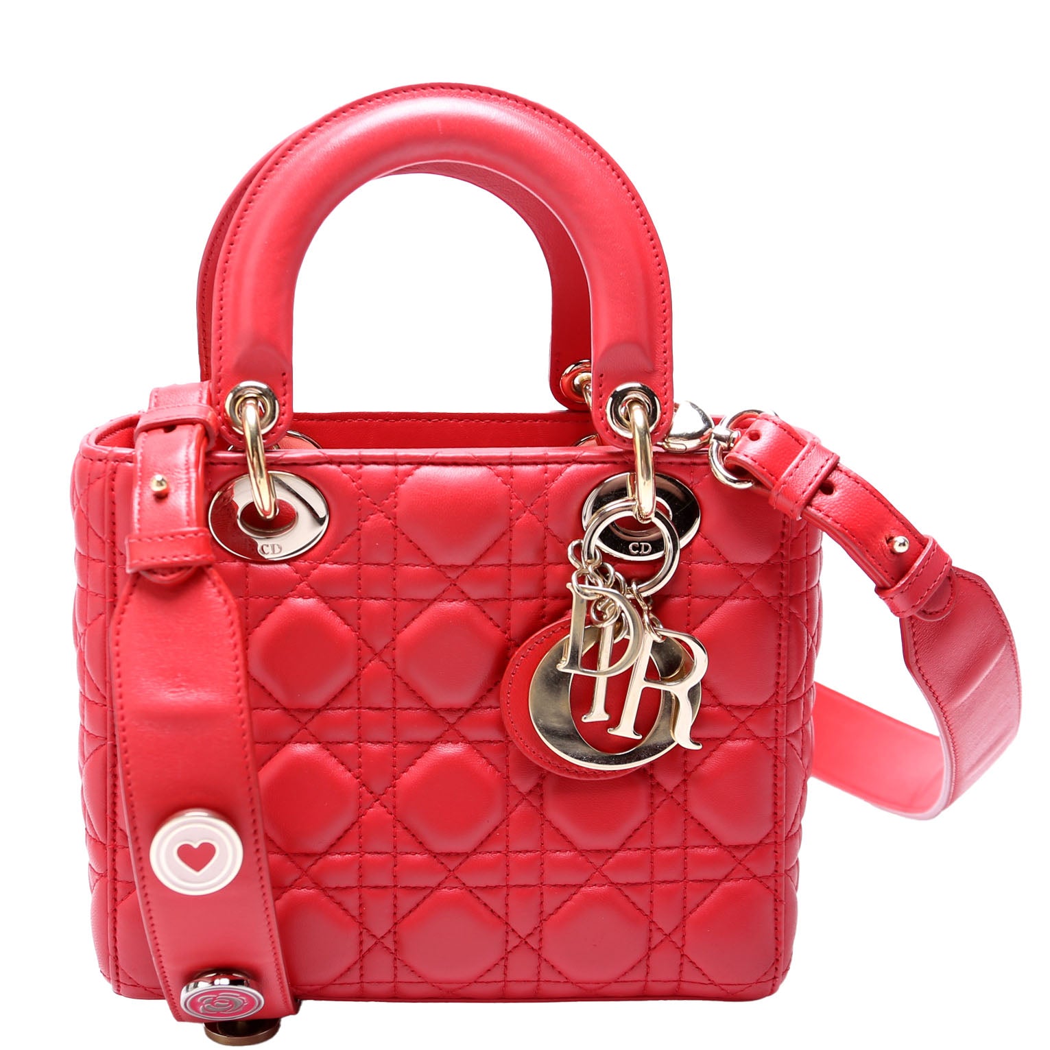 Lady Dior ABCDior Small Red