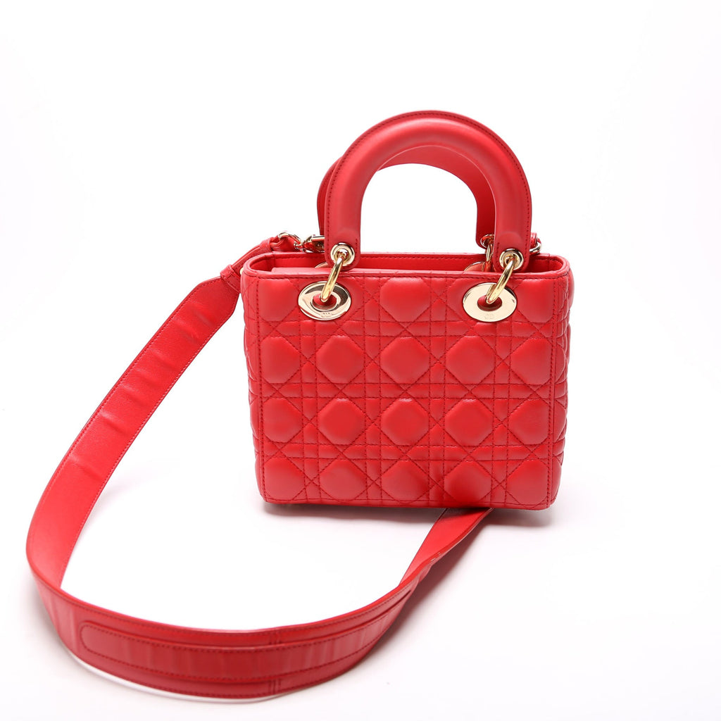 Lady Dior ABCDior Small Red