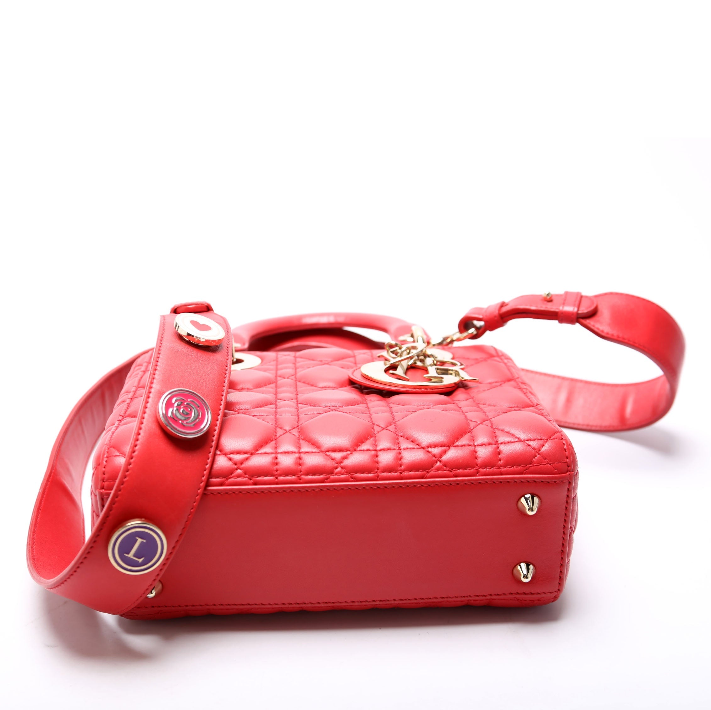 Lady Dior ABCDior Small Red